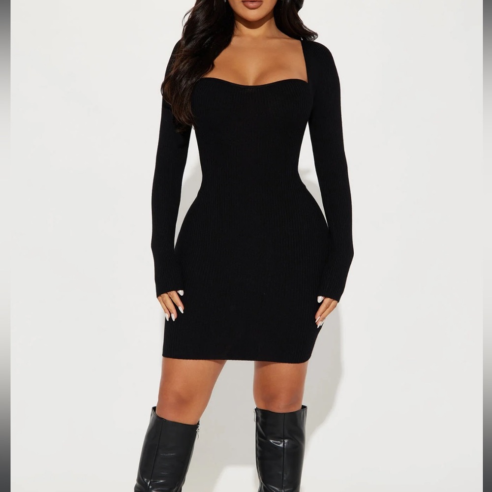 Lizzi mini sweater dress